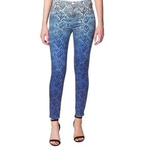 J Brand Blue & Gray Viperdae Alana Crop Jean’s Women’s Size 25 NEW